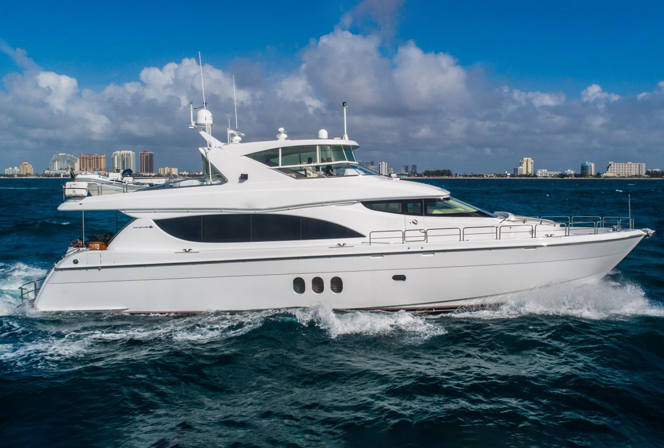 Hatteras - yacht for sale
