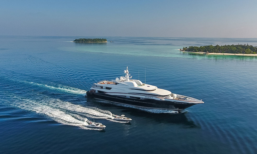 WHEELS yacht for charter