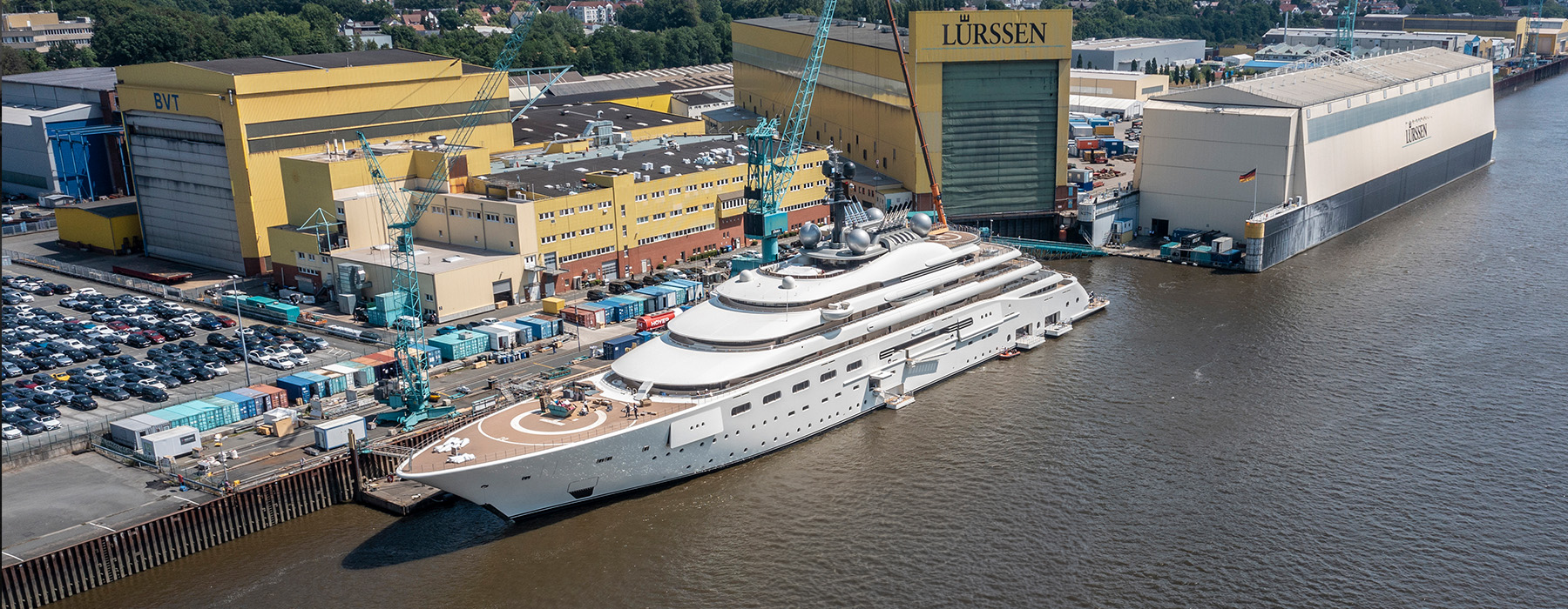 Ester III is one of the best German yachts built by Lurssen Yachts and sold by Fraser 
