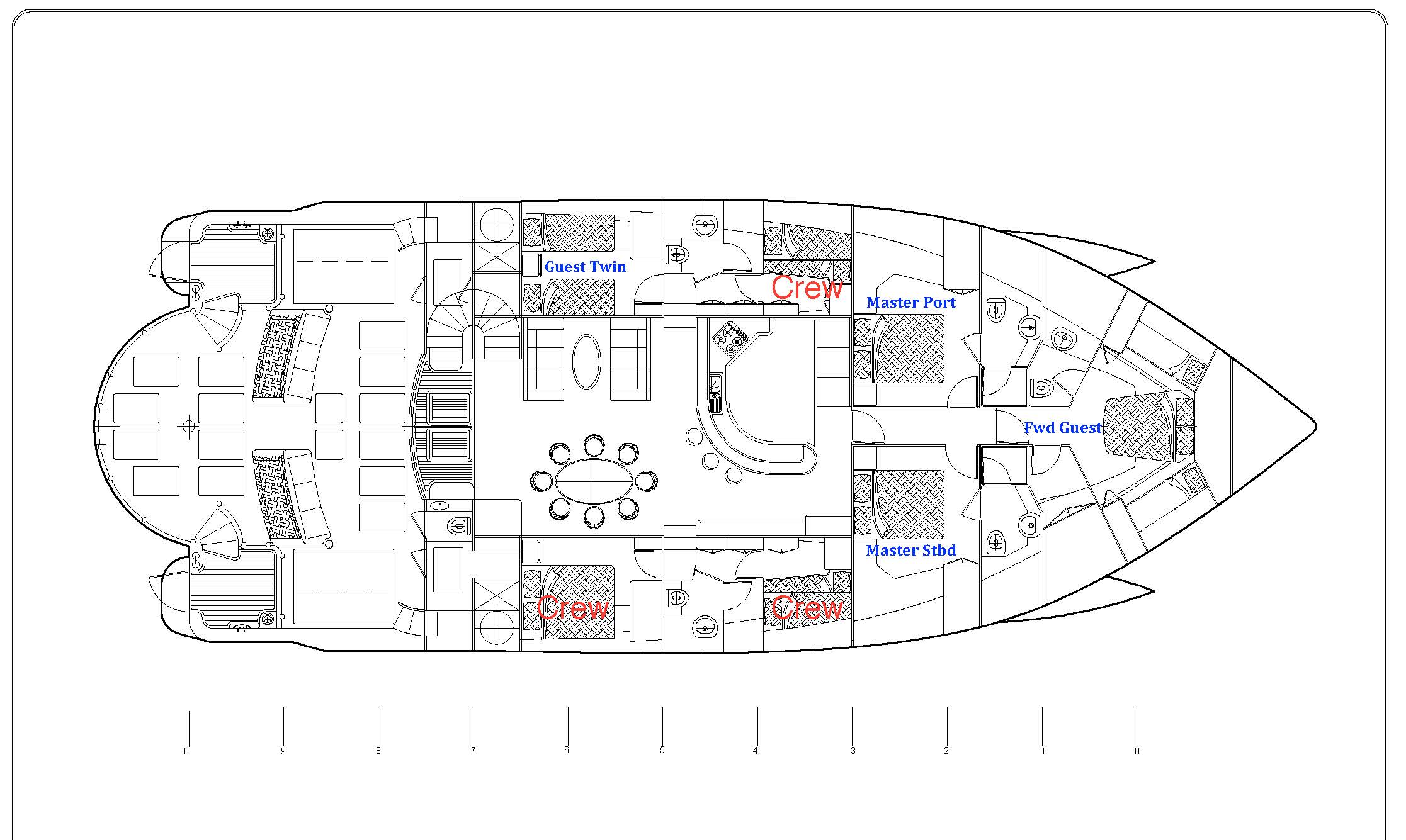 lady a yacht deck plan