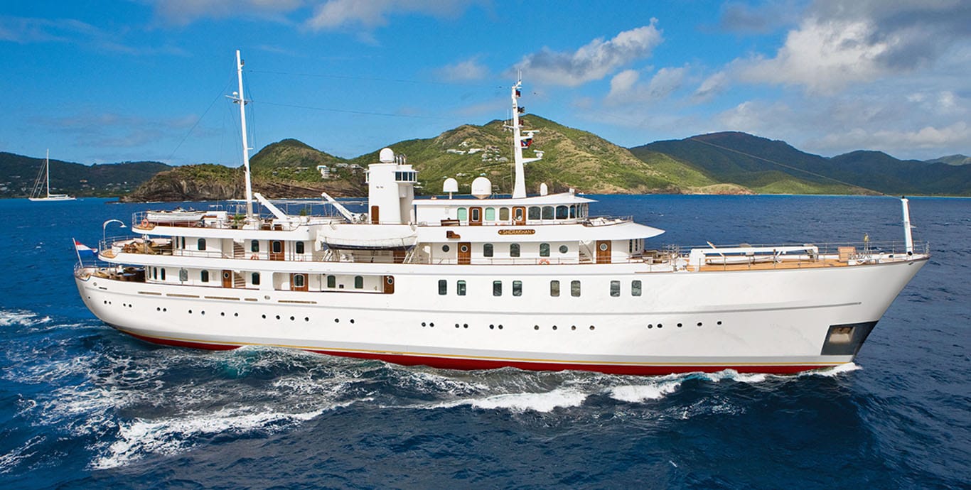 SHERAKHAN YACHT FOR CHARTER FRASER