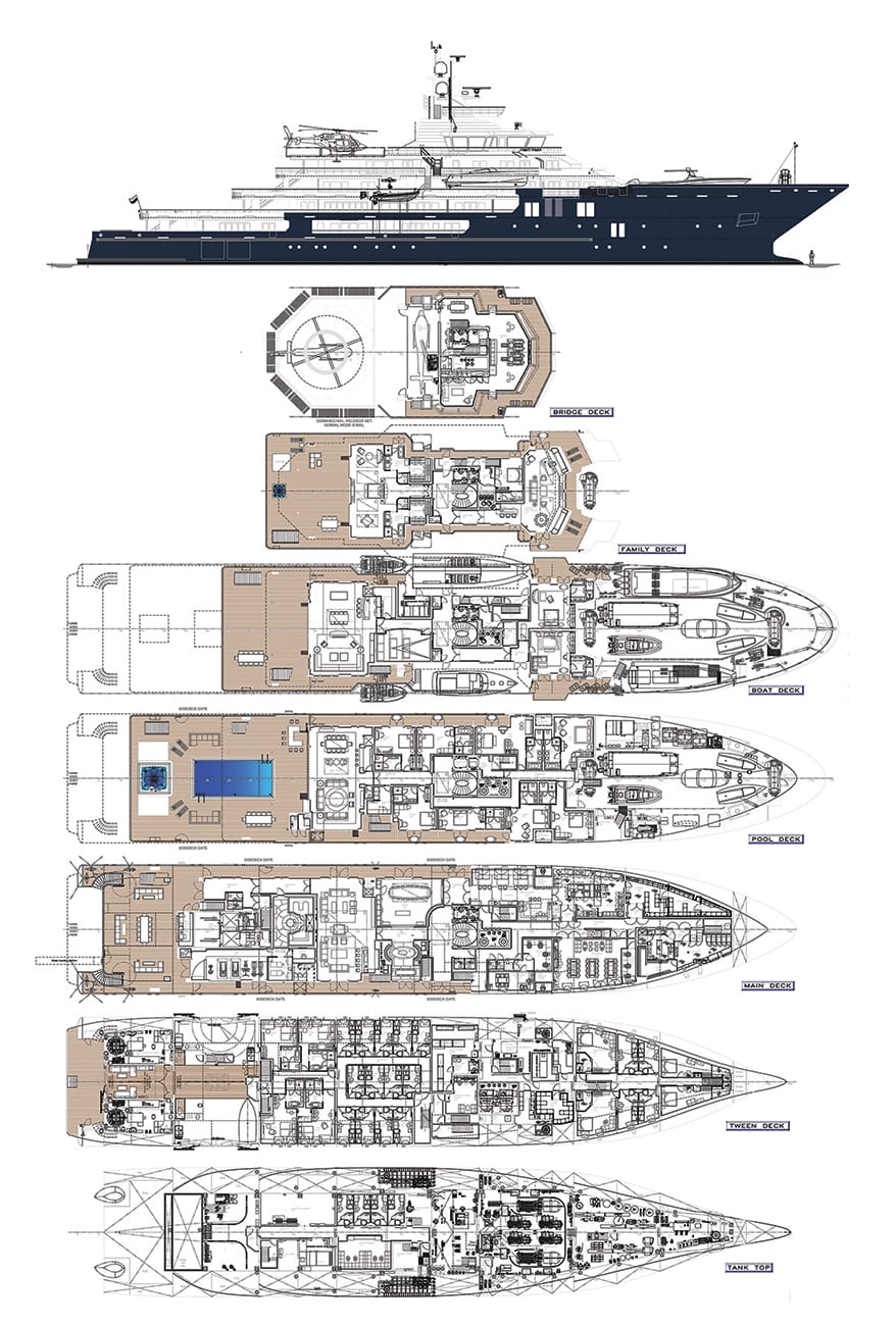 ANDROMEDA Yacht Interior | Fraser