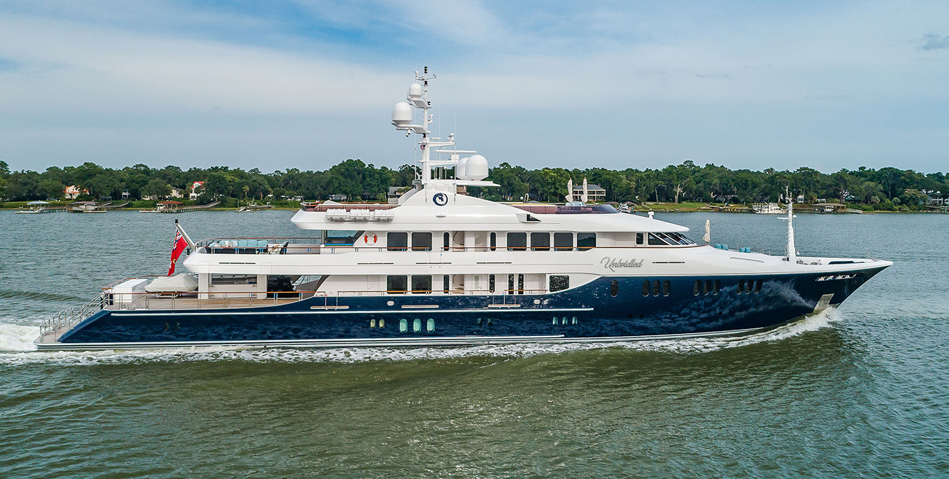 unbridled yacht for charter