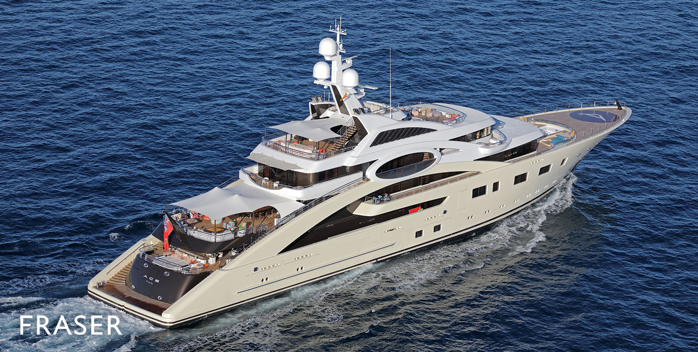 mega yacht ace for sale