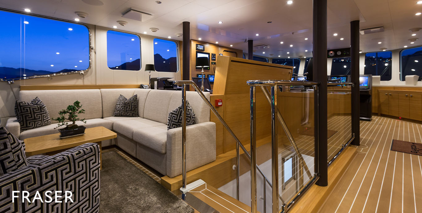 garcon yacht interior