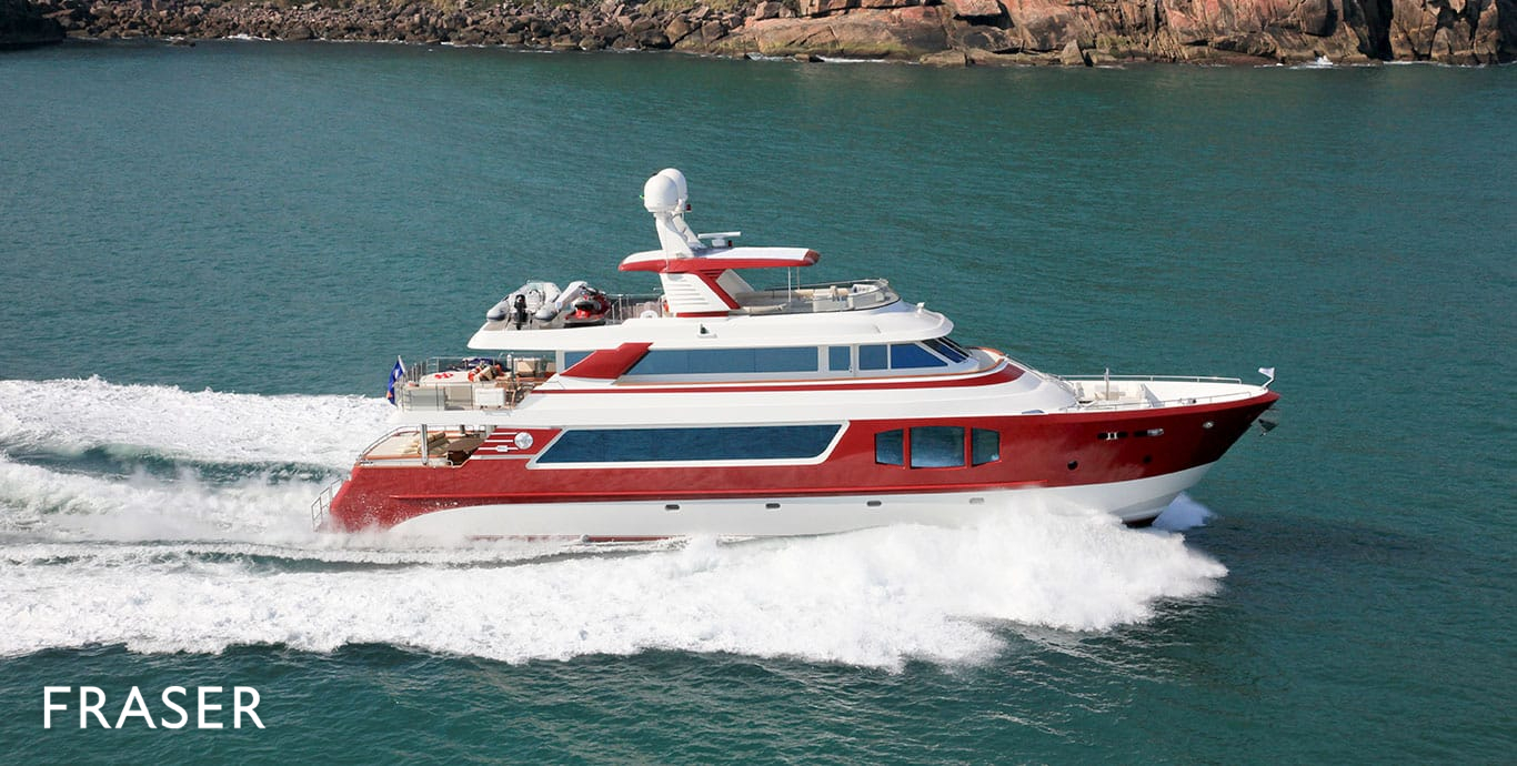 RED PEARL Yacht Fraser